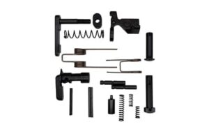 KAK Industry AR-15 Lower Parts Basic Build Kit components assembled for an AR-15 lower