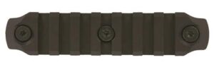 BCM RAIL SECTION ALUM. KEYMOD - 4" RAIL SECTION BLACK