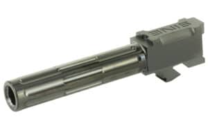 Lantac 9INE fluted match-grade barrel for Glock 19 in black finish