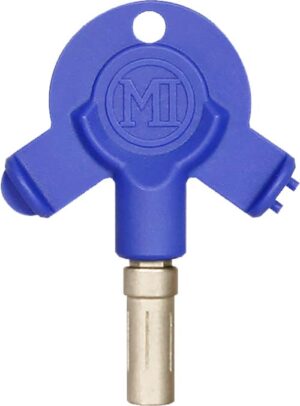 Midwest Industries Optic Multi Tool AK Front Sight Tool blue polymer with nickel-plated steel bit