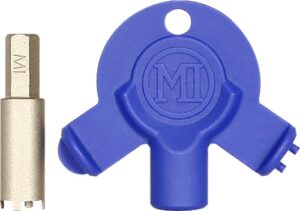 Midwest Industries MI Optic Multi Tool AR Front Sight Tool in blue