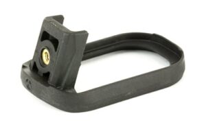 Magpul MAG950-BLK GL Enhanced Mag Well on Glock 19 Gen4 frame, black polymer
