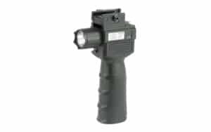 NCSTAR VISM vertical foregrip with integrated flashlight and green laser, black