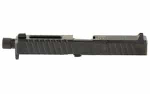 Noveske DM optics-ready DLC black slide for Glock 17/19 G4 with threaded barrel