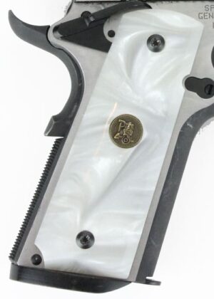PACHMAYR GRIPS 1911 FULL SIZE - WHITE PEARL SMOOTH