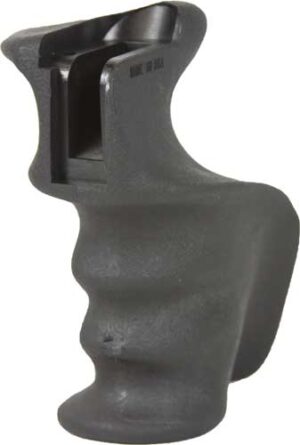 J&E Machine Tech heavy duty ergonomic AR-15 pistol grip in black with finger grooves