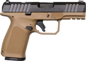 Rost Martin RM1C 9mm compact pistol, 4 inch barrel, FDE frame, optic-ready