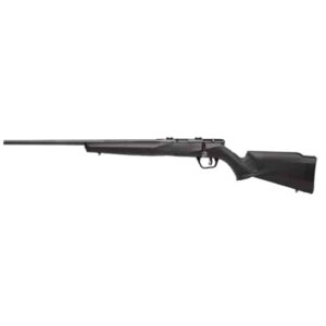 Savage B22 Magnum left-hand bolt-action rifle .22 WMR 21in black synthetic stock