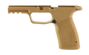 Sig Sauer P365 X-Macro Grip Module Coyote 8901181 front and side views