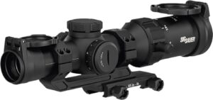 Sig Sauer Tango-SPR 1-4x24 30mm scope with Hellfire FL-4 illuminated reticle and factory SPR mount