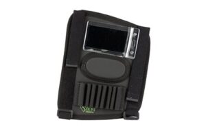 Sticky Holsters Sticky Stock Pad Riser SPR cheek pad with rifle ammo holder and DOPE card holder, black
