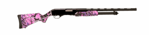 Stevens 320 Field Compact 20ga 26in Muddy Girl camo pump shotgun