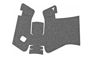 Talon Grips 379G black granulate adhesive rear-wrap grip compatible with Glock Gen5 models