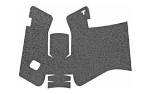 Talon Grips 380R black textured rubber adhesive rear wrap grip for Glock 17 Gen5 with medium backstrap