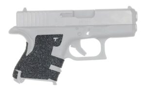 TALON EVO adhesive grip for Glock subcompact models in black, textured rubber/granulate surface