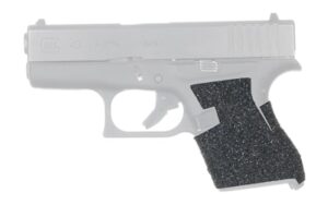 TALON EVO adhesive grip for Glock 42/43, black PRO rubber/granulate texture