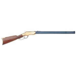 Taylors and Company 1860 Henry .44-40 24.25 inch blued octagon barrel with brass frame and walnut stock