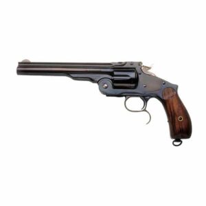 Taylors and Company TF Uberti Schofield .45 LC revolver, 6-1/2 inch barrel, blued finish, walnut grip