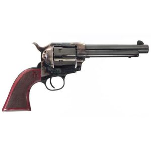 Taylors and Company TF Uberti Smoke Wagon .44-40 4.75 barrel blue finish checkered walnut grip