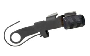 Tyrant CNC TDGSTOP24BLK extended slide release for Glock Gen 2-4, black
