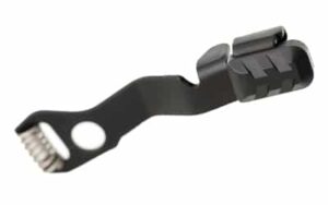 Tyrant CNC extended slide release stop for Glock 42 43 43X 48 in black, CNC 6061 aluminum