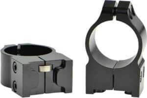WARNE RINGS 1" RUGER MEDIUM - NO.1/MINI14/BLACKHAWK MATTE