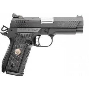 Wilson Combat EDC X9 2.0 9mm 4 inch Black DLC pistol angled view