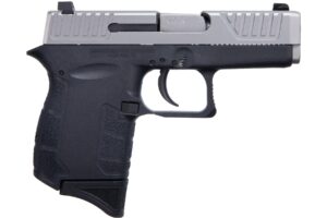 Diamondback DB9 Gen IV 9mm pistol with 3.10 inch stainless barrel, Nickel Boron slide and black polymer frame