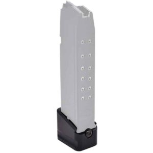 WARNE GLOCK 19/23 MAG EXT +5/+4 BLK
