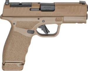 Springfield Armory Hellcat Pro OSP 9mm Desert FDE compact pistol, optics-ready slide