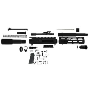 TacFire 7.5 inch AR 300 Blackout unassembled pistol build kit