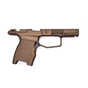 Juggernaut JT P365 grip module dark bronze with Talon IWB Slimline holster
