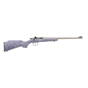 Keystone Crickett 'My First Rifle' .22 LR 16.1" stainless barrel purple webbed stock