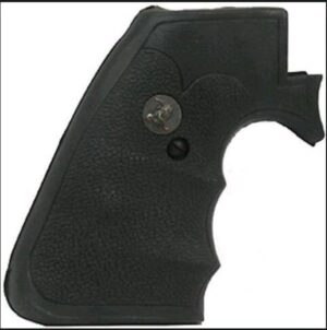 Pachmayr 05067 Gripper checkered black rubber grip for Ruger Super Blackhawk