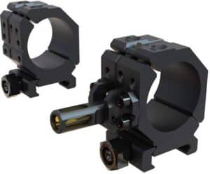 Wheeler Engineering 2-Piece Picatinny Rail Scope Rings 1" Low