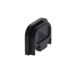 Rival Arms RA43G001A black anodized aluminum slide back cover plate for Glock 17 and 19 Gen3-4
