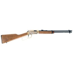 Rossi Rio Bravo .22 LR lever rifle 18in PVD gold engraved wood stock
