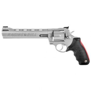 Taurus Raging Bull .454 Casull stainless revolver with ported barrel and rubber cushioned grip