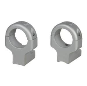 DNZ  Game Reaper 2   2-Piece Scope Mount (2 Screws) - Browning A-Bolt Sako A7 Steyr Long & Short Action - 1" High Silver