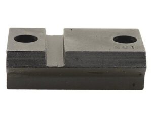 Weaver Grand Slam Steel Top Mount Scope Base - Matte Black - #S61 - Anschutz 1568 REAR