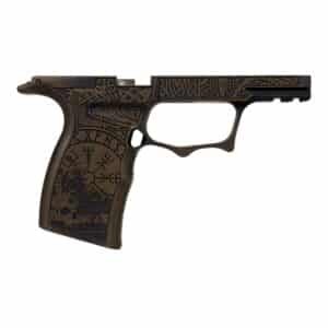 Shark Coast Tactical X65 Sharktooth Viking grip module for Sig Sauer P365X and P365XL, 7075 aluminum