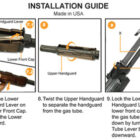 UTG Picatinny quad rail drop-in for Yugo M70 AK with rail covers