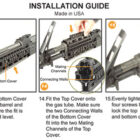 UTG Picatinny quad rail drop-in for Yugo M70 AK with rail covers