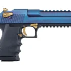 Magnum Research Desert Eagle L6 .50 AE Carbo Blue slide black frame
