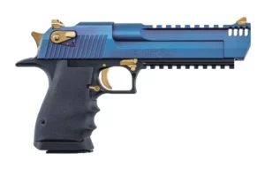 Magnum Research Desert Eagle L6 .50 AE Carbo Blue slide black frame