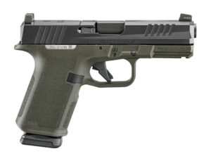 Ruger RXM 9mm 4in OD Green Magpul Enhanced Handgun Grip pistol with two 15-round PMAGs