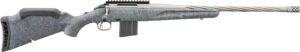 Ruger American Gen II .22 ARC 20 inch fluted threaded barrel gray splatter stock