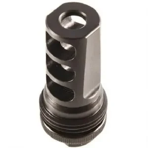 SilencerCo ASR Muzzle Brake AC591 5/8-24 .30 Cal black steel