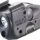 Streamlight TLR-6 rail-mounted weapon light with integrated red laser, black finish