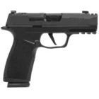 Sig Sauer P365 X-MACRO Comp 9mm 3.1" black pistol with compensator and XRAY3 sights